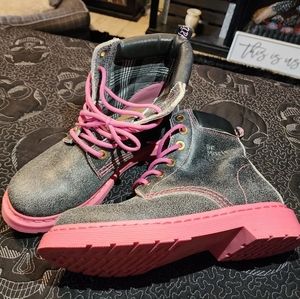 Grey and Pink Docs